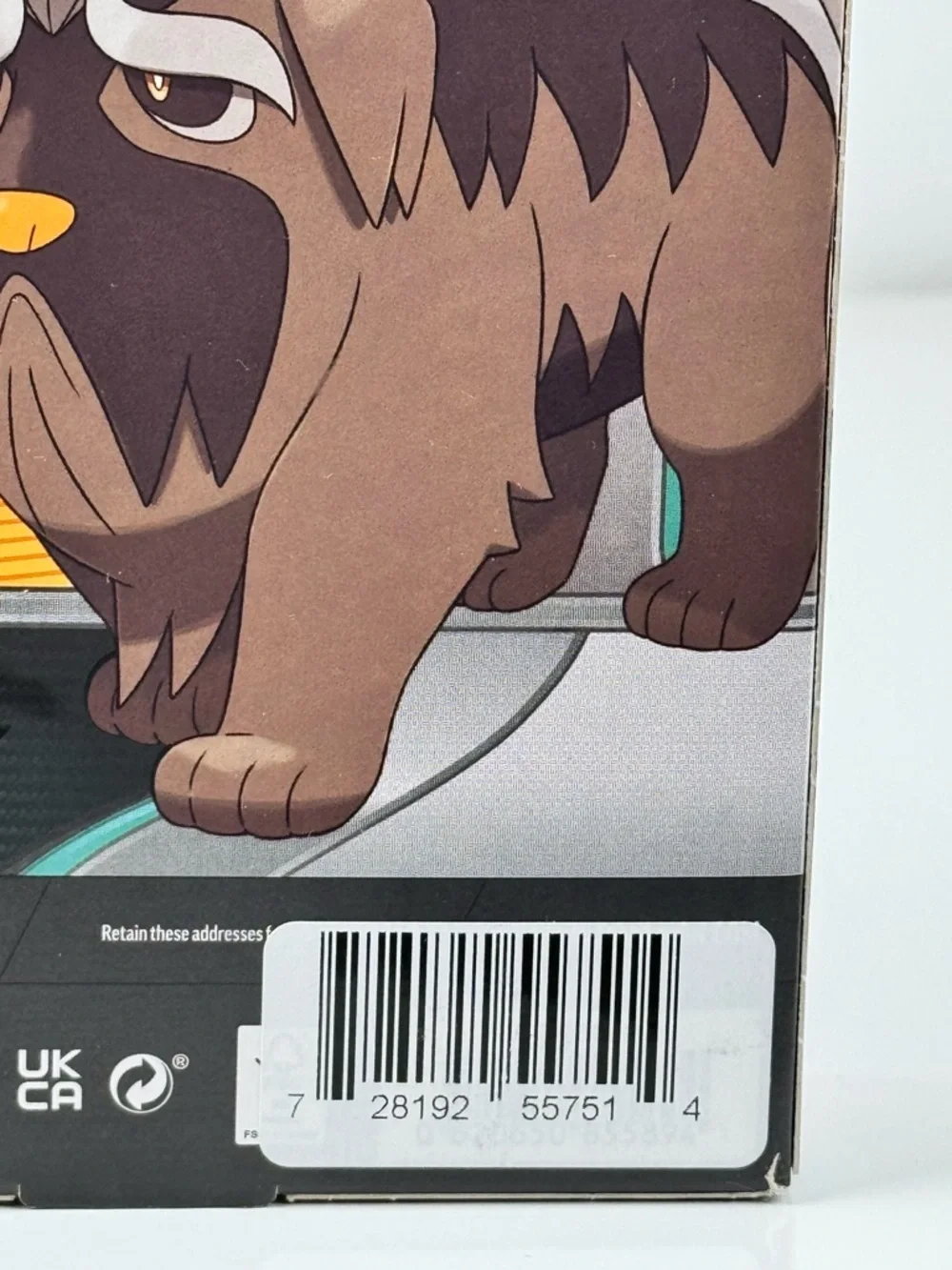 Pokemon TCG Mabosstiff ex Collection Box Kit Promo Factory Sealed Oversize Card
